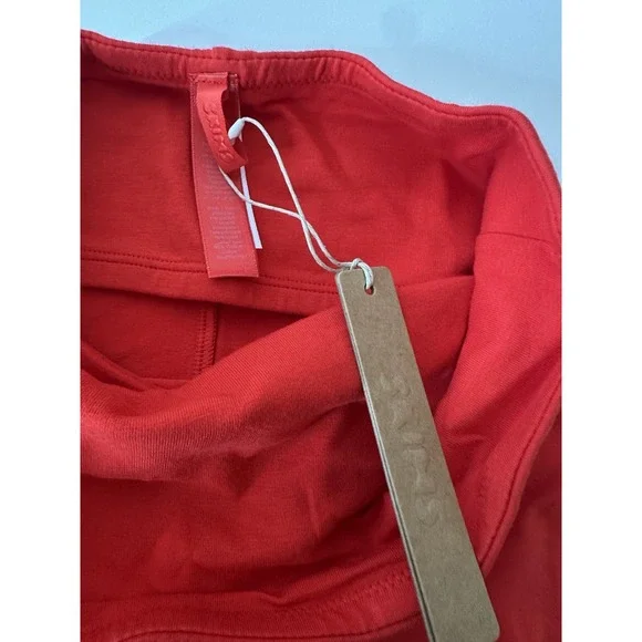 New Skims Cotton Jersey Tube Top Women's XS Ruby Stretch Strapless Comfy - Picture 3 of 10